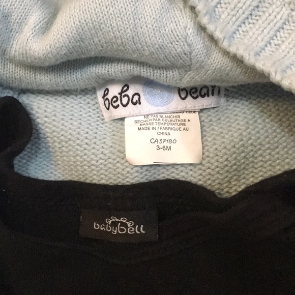 Beba Bean blue knit outfit - Picture 2 of 5